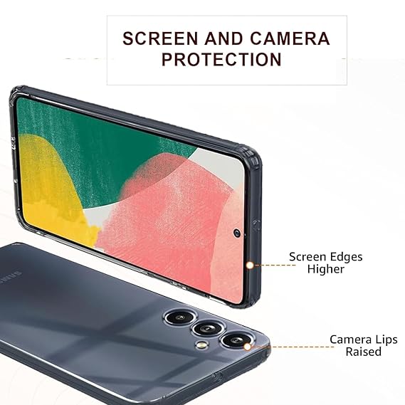 Ultra Clear Soft Silicone Back Case for Samsung M34 5G/F34 5G