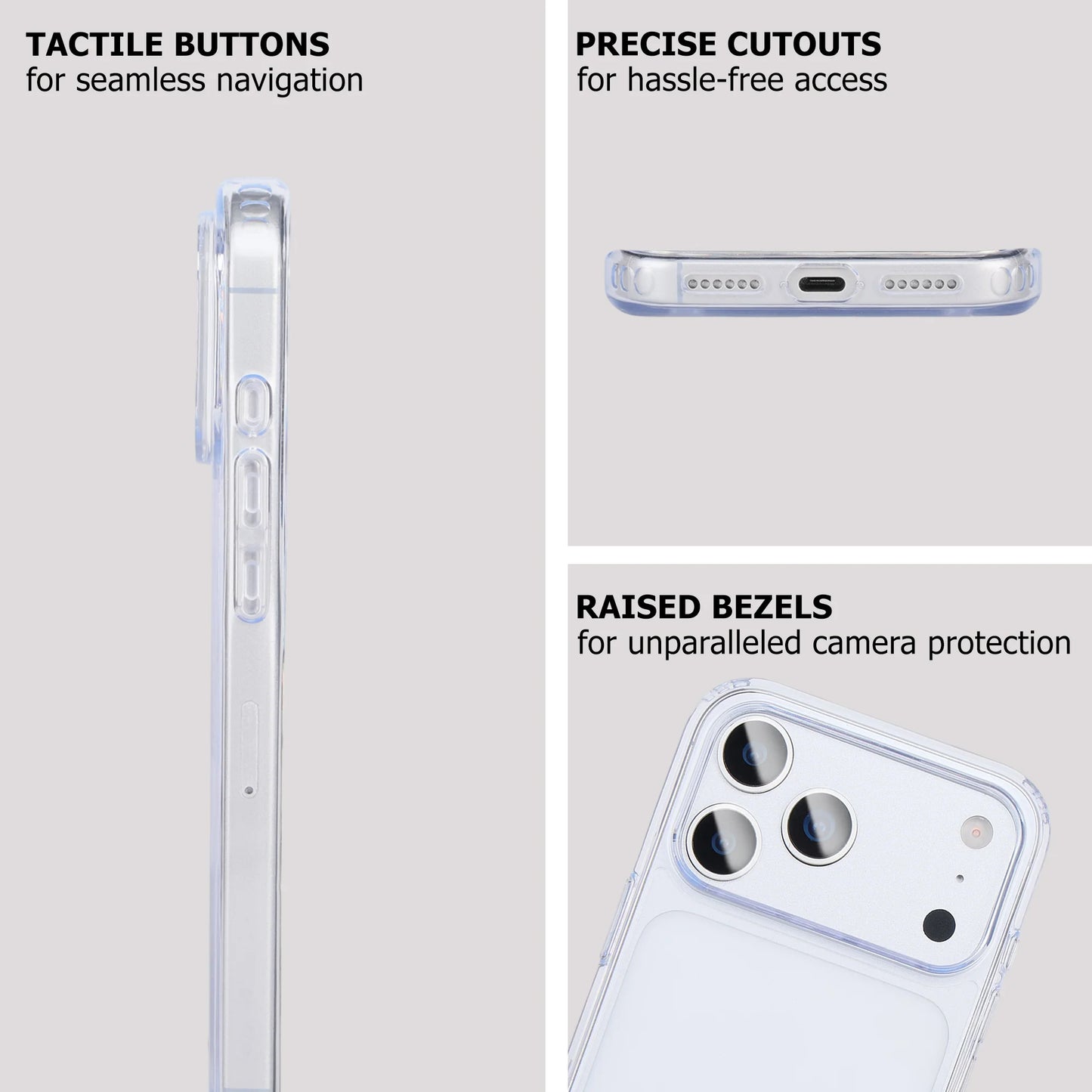 TPU Clear Case for IPHONE 17 PRO