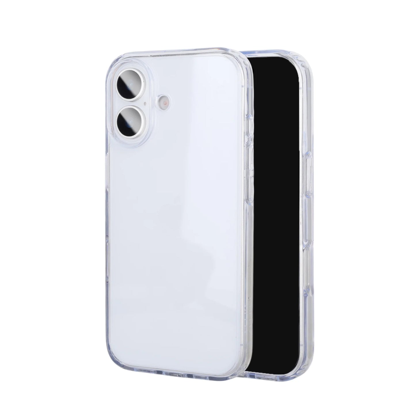 Silicon Back Case for iPhone 17 - Transparent TPU Clear Case
