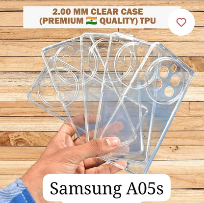 Crystal Clear Design, slim and transparent back cover for SAMSUNG GALAXY A50s