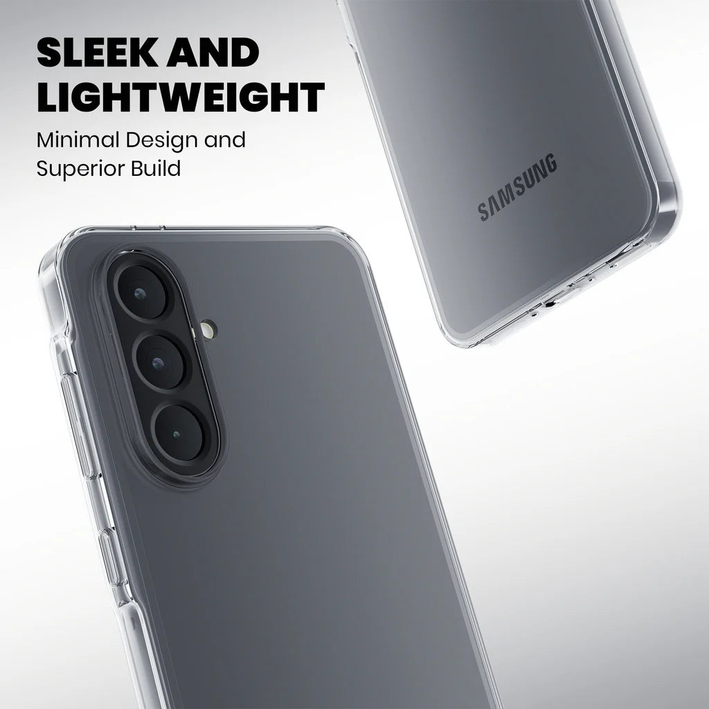 SILICON CRYSTAL CLEAR BACK COVER FOR SAMSUNG GALAXY A55